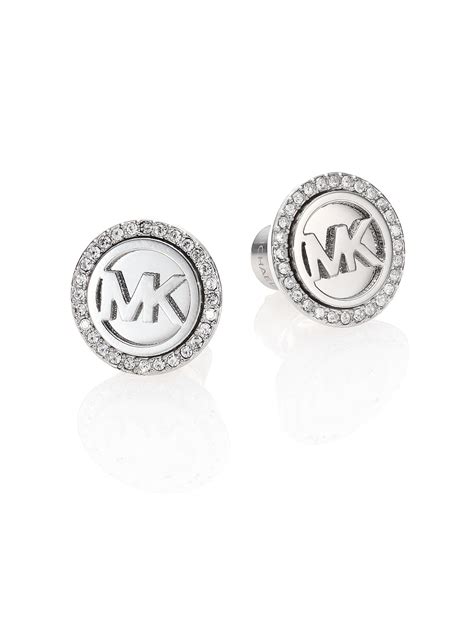 michael kors earring men|michael kors silver drop earrings.